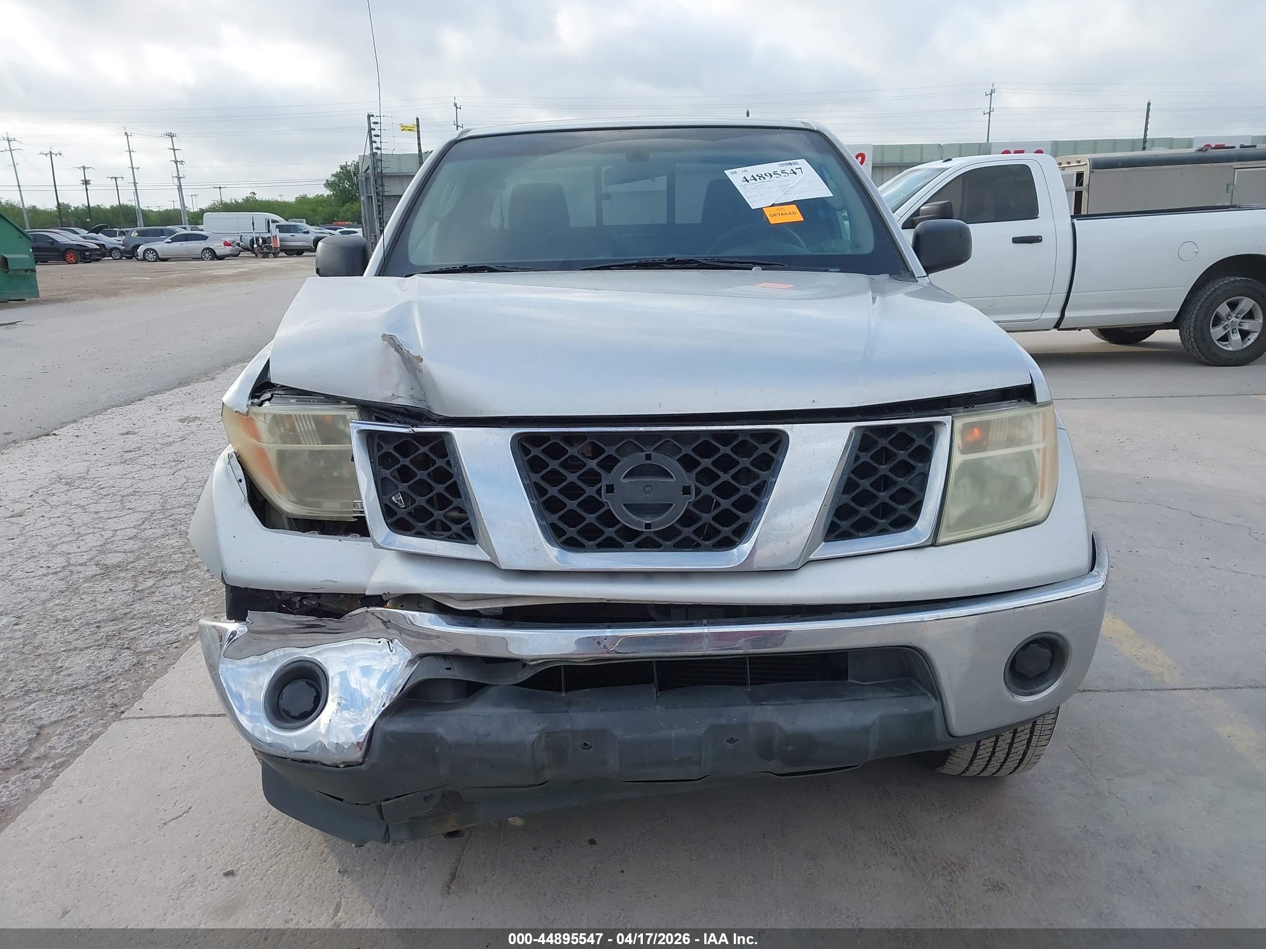 2005 Nissan Frontier Se Silver vin: 1N6AD06U65C466019