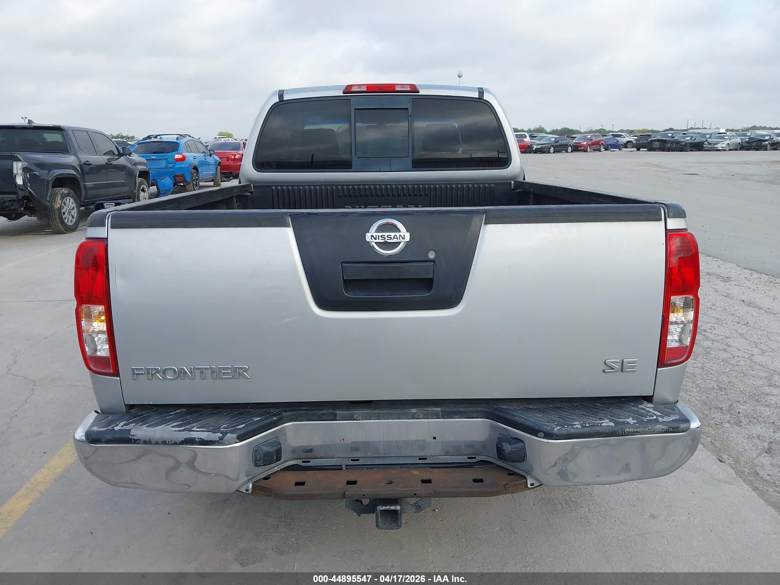 2005 Nissan Frontier Se Silver vin: 1N6AD06U65C466019