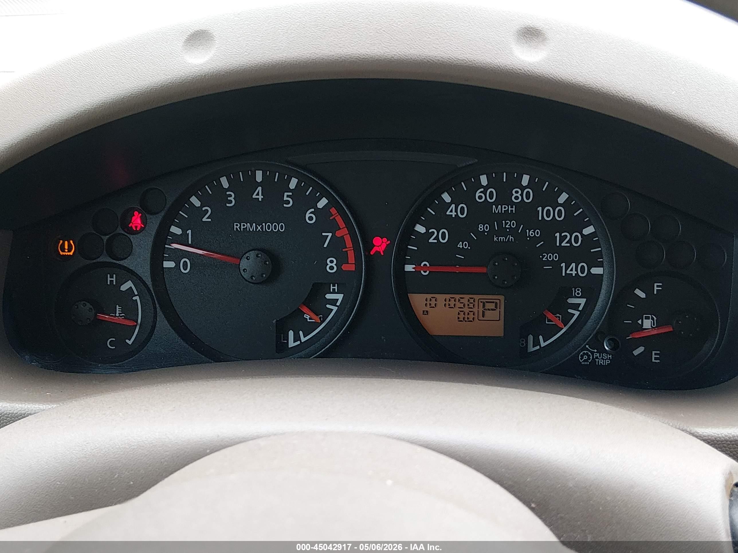 2008 Nissan Frontier Se White vin: 1N6AD06U68C403863