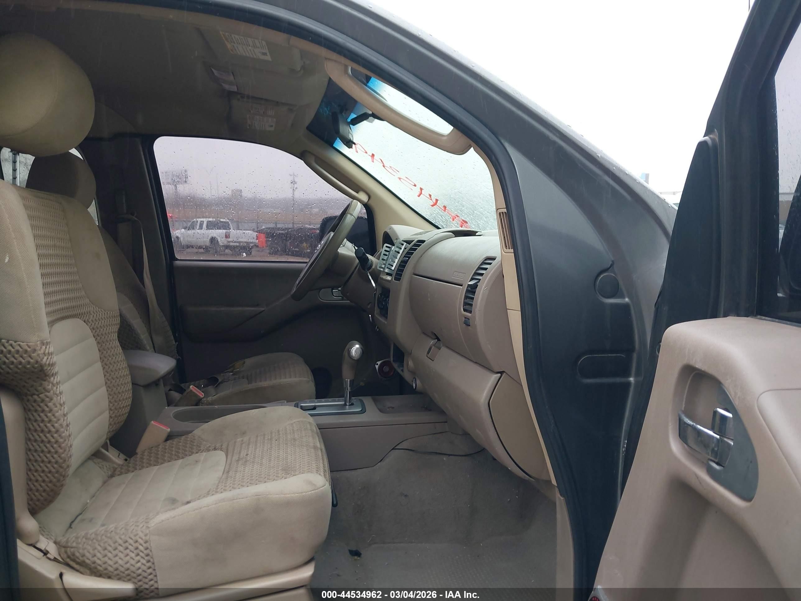 2008 Nissan Frontier Se Gray vin: 1N6AD06U68C418671