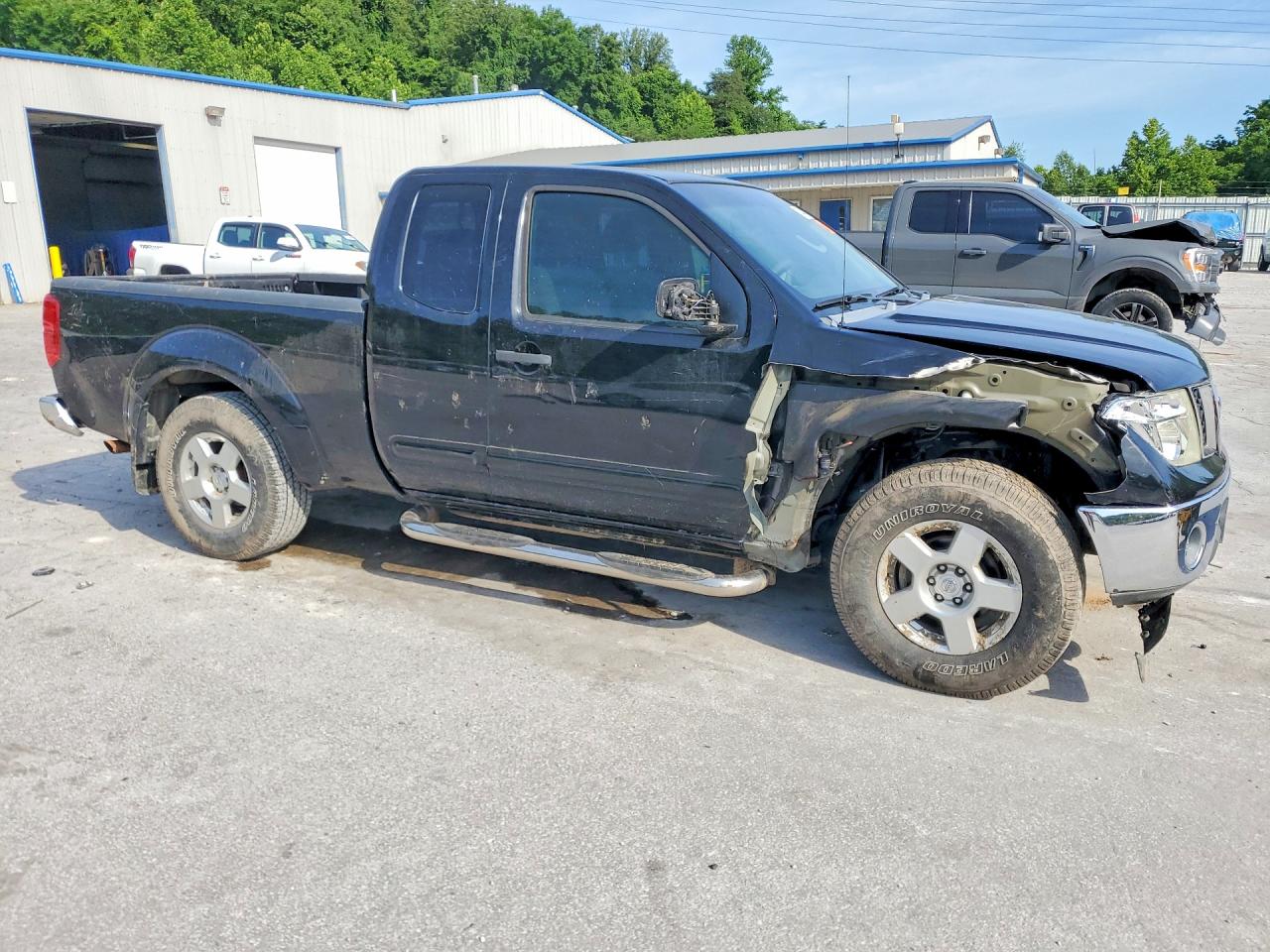 2008 Nissan Frontier Se V6 Black vin: 1N6AD06U68C437737