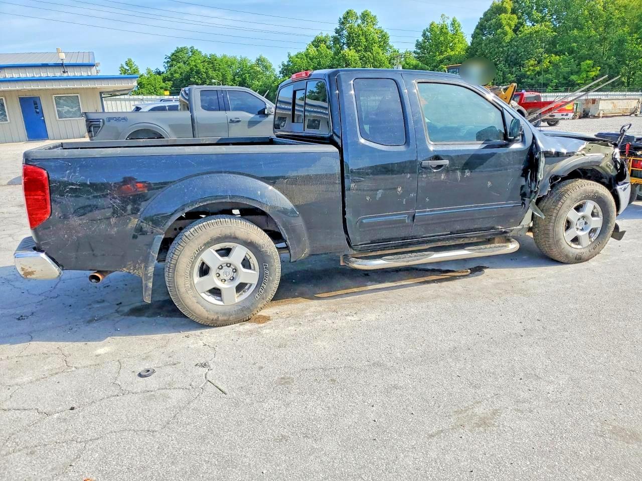2008 Nissan Frontier Se V6 Black vin: 1N6AD06U68C437737