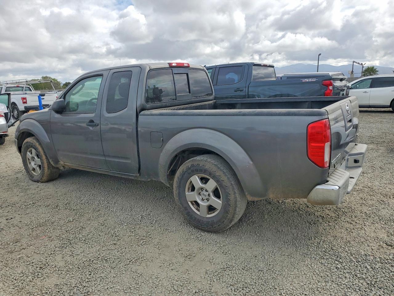 2008 Nissan Frontier Se V6 Gray vin: 1N6AD06U68C442775