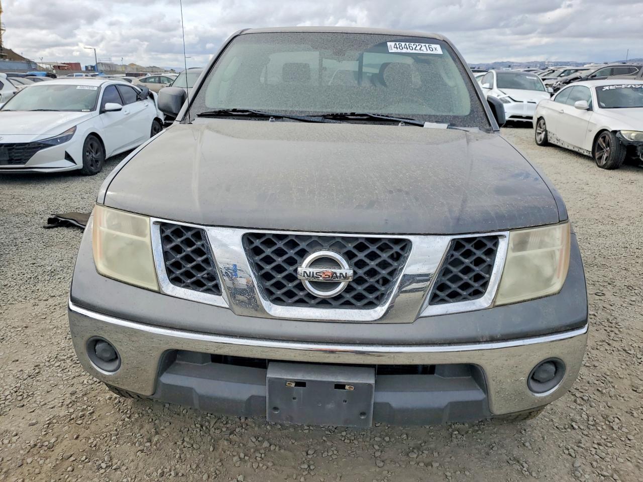 2008 Nissan Frontier Se V6 Gray vin: 1N6AD06U68C442775