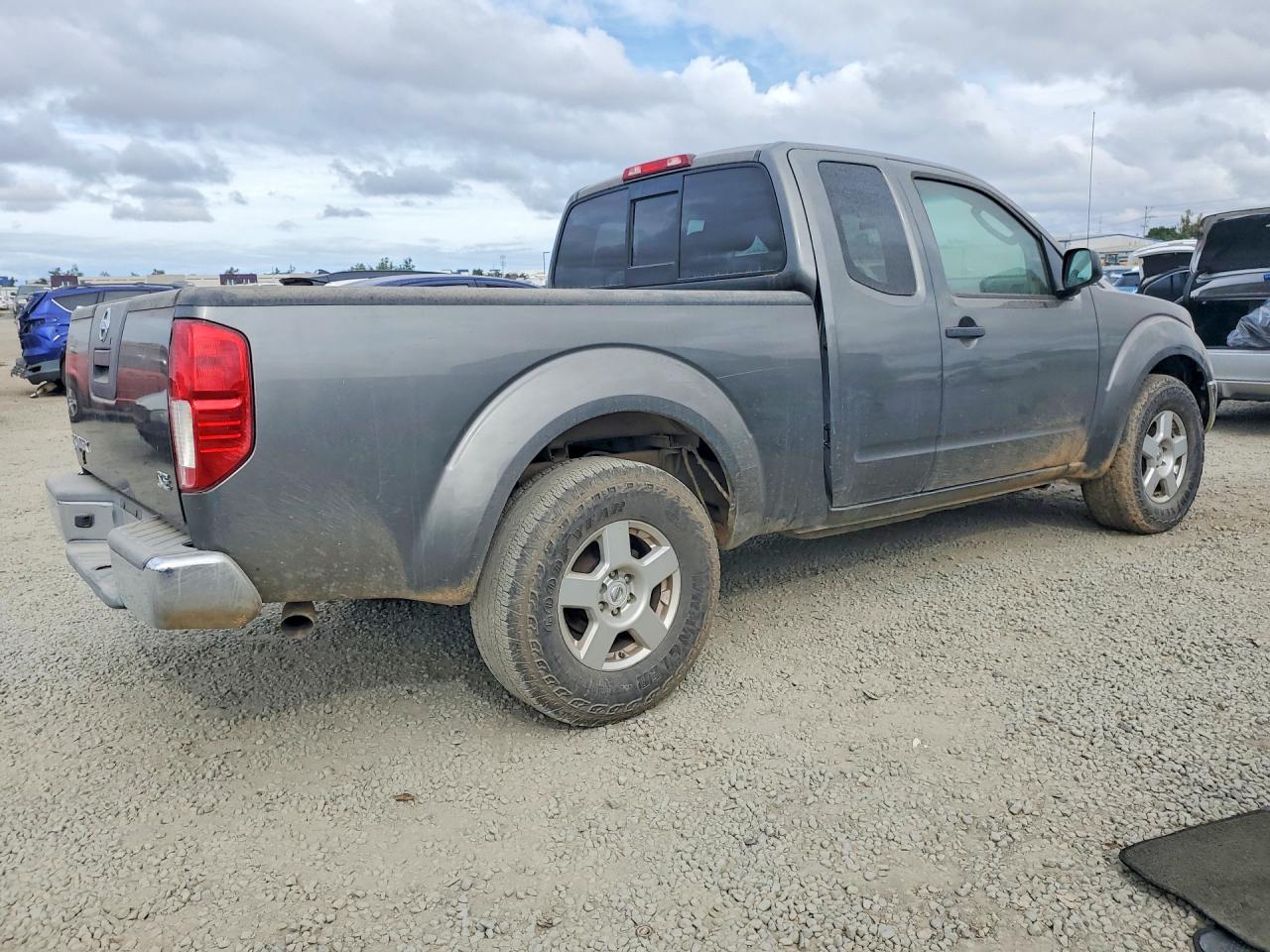 2008 Nissan Frontier Se V6 Gray vin: 1N6AD06U68C442775
