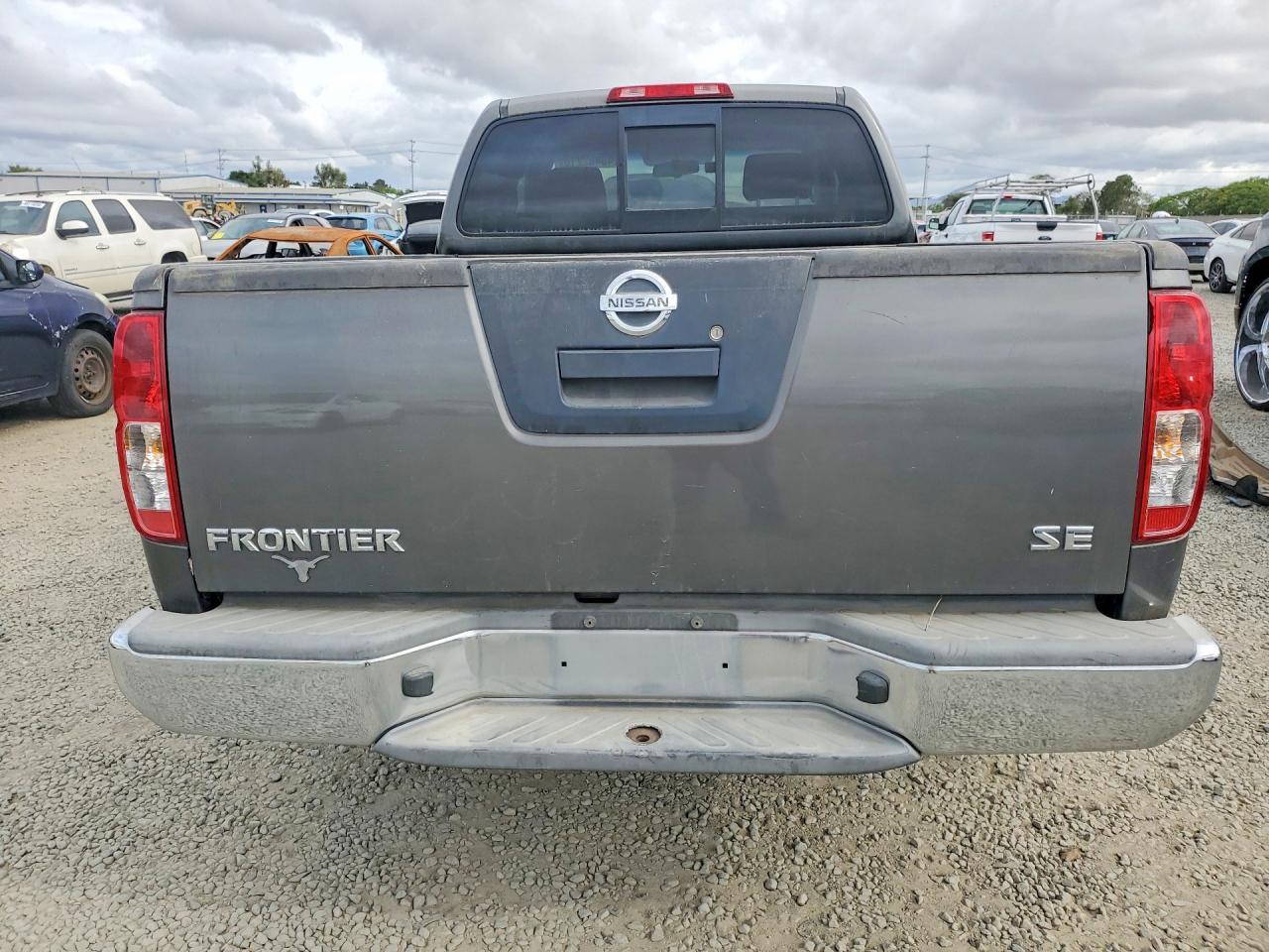 2008 Nissan Frontier Se V6 Gray vin: 1N6AD06U68C442775