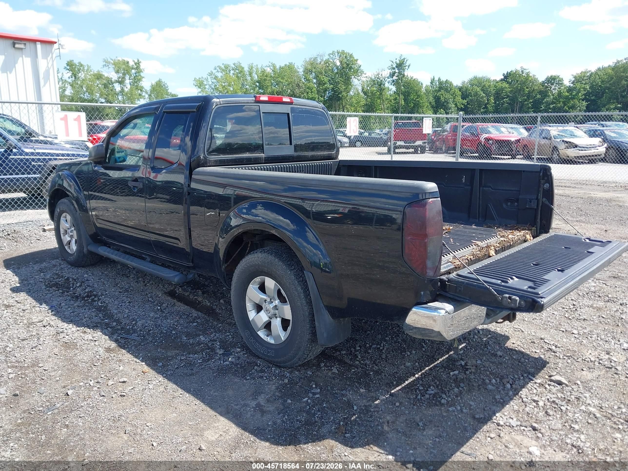 2007 Nissan Frontier Se Black vin: 1N6AD06U77C434103