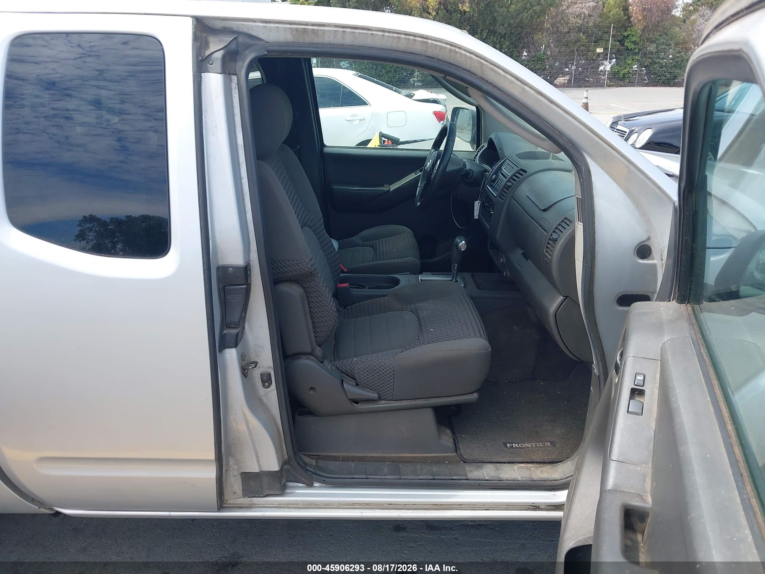 2005 Nissan Frontier Se Silver vin: 1N6AD06U85C451375