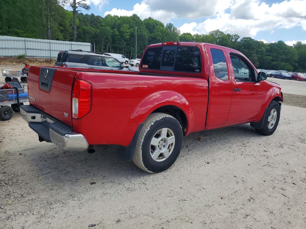 2006 Nissan Frontier Se Red vin: 1N6AD06U86C416580