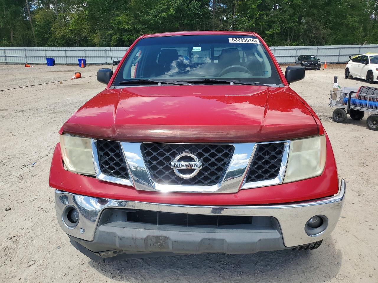 2006 Nissan Frontier Se Red vin: 1N6AD06U86C416580