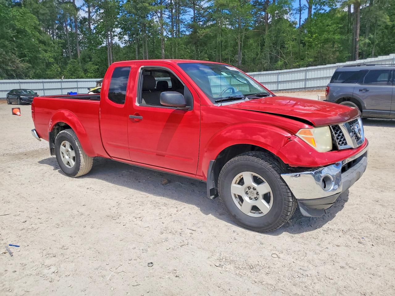 2006 Nissan Frontier Se Red vin: 1N6AD06U86C416580
