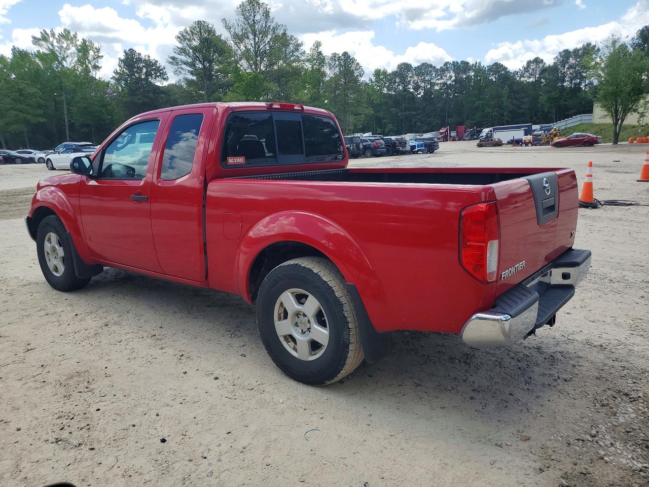 2006 Nissan Frontier Se Red vin: 1N6AD06U86C416580