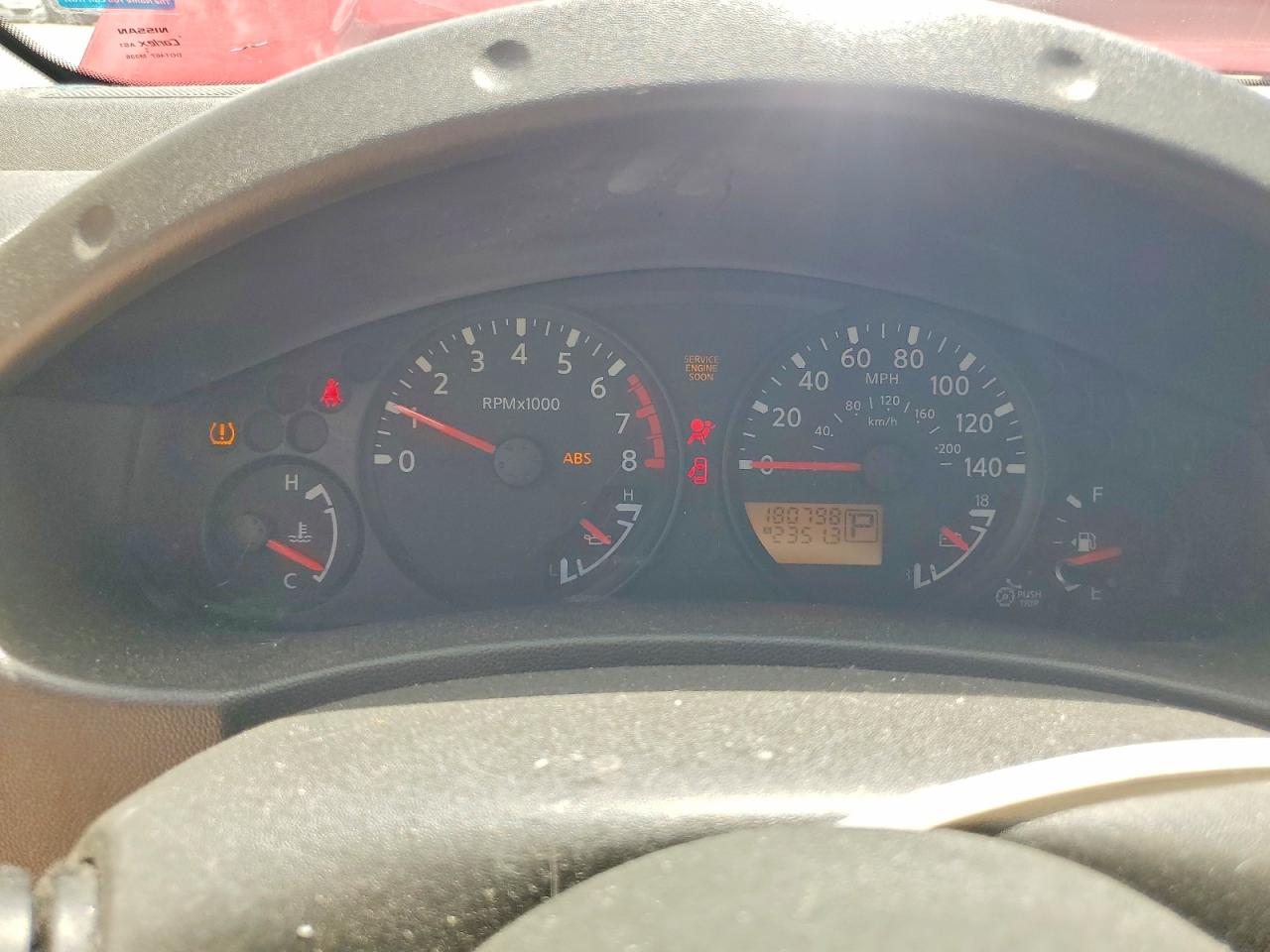 2006 Nissan Frontier Se Red vin: 1N6AD06U86C416580