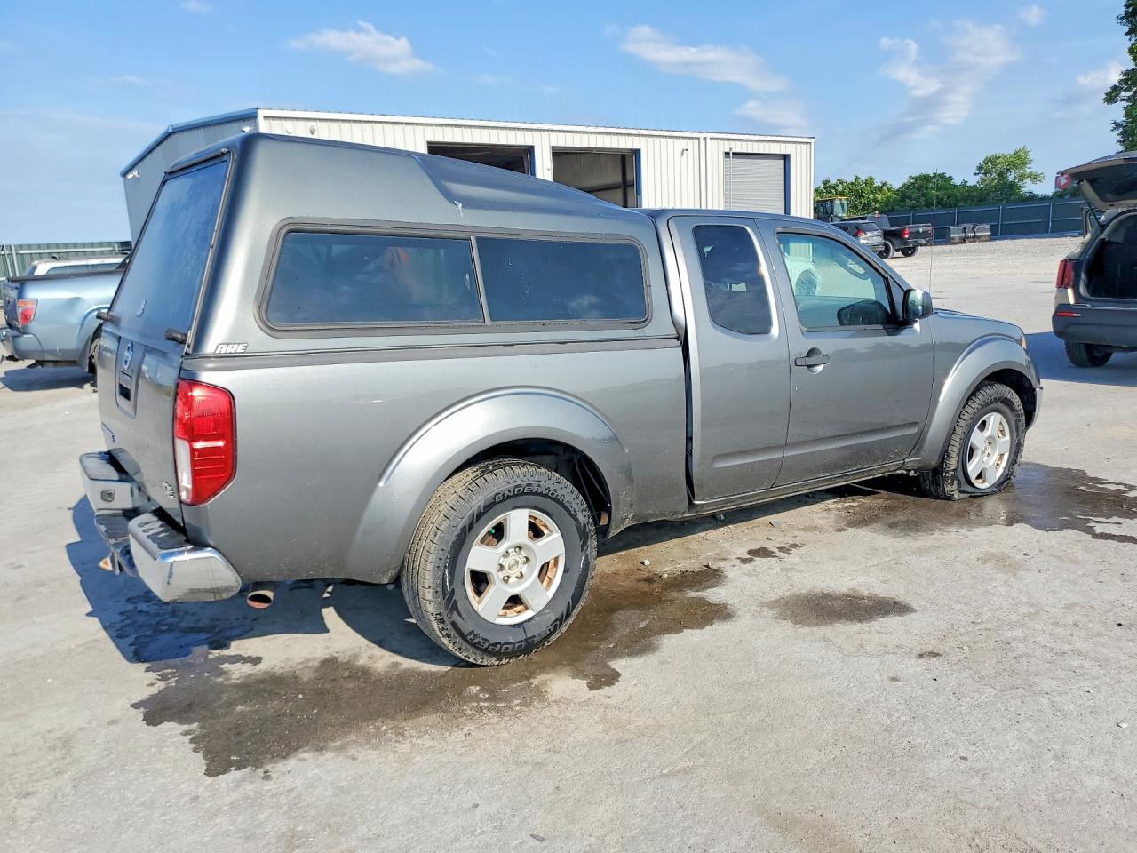 2007 Nissan Frontier Se Black vin: 1N6AD06U87C404267