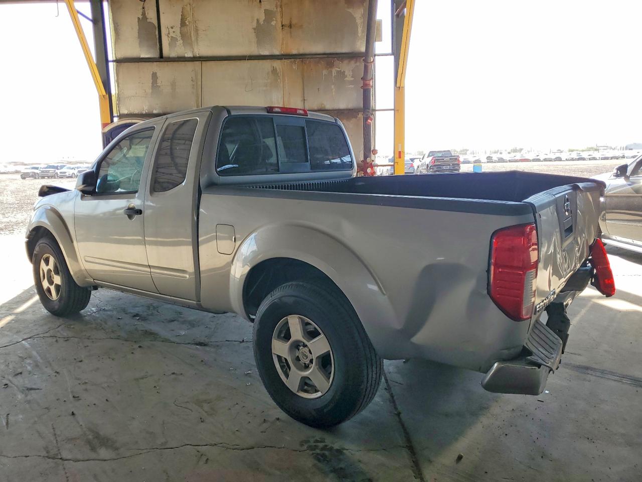 2007 Nissan Frontier Se Silver vin: 1N6AD06U87C423661
