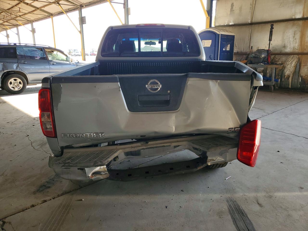 2007 Nissan Frontier Se Silver vin: 1N6AD06U87C423661