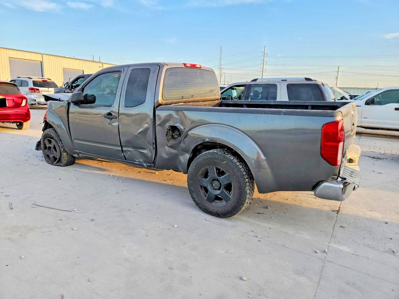 2005 Nissan Frontier Se Gray vin: 1N6AD06U95C414934