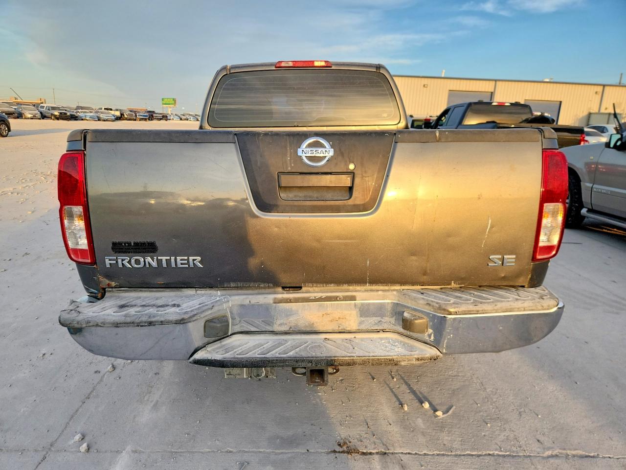 2005 Nissan Frontier Se Gray vin: 1N6AD06U95C414934