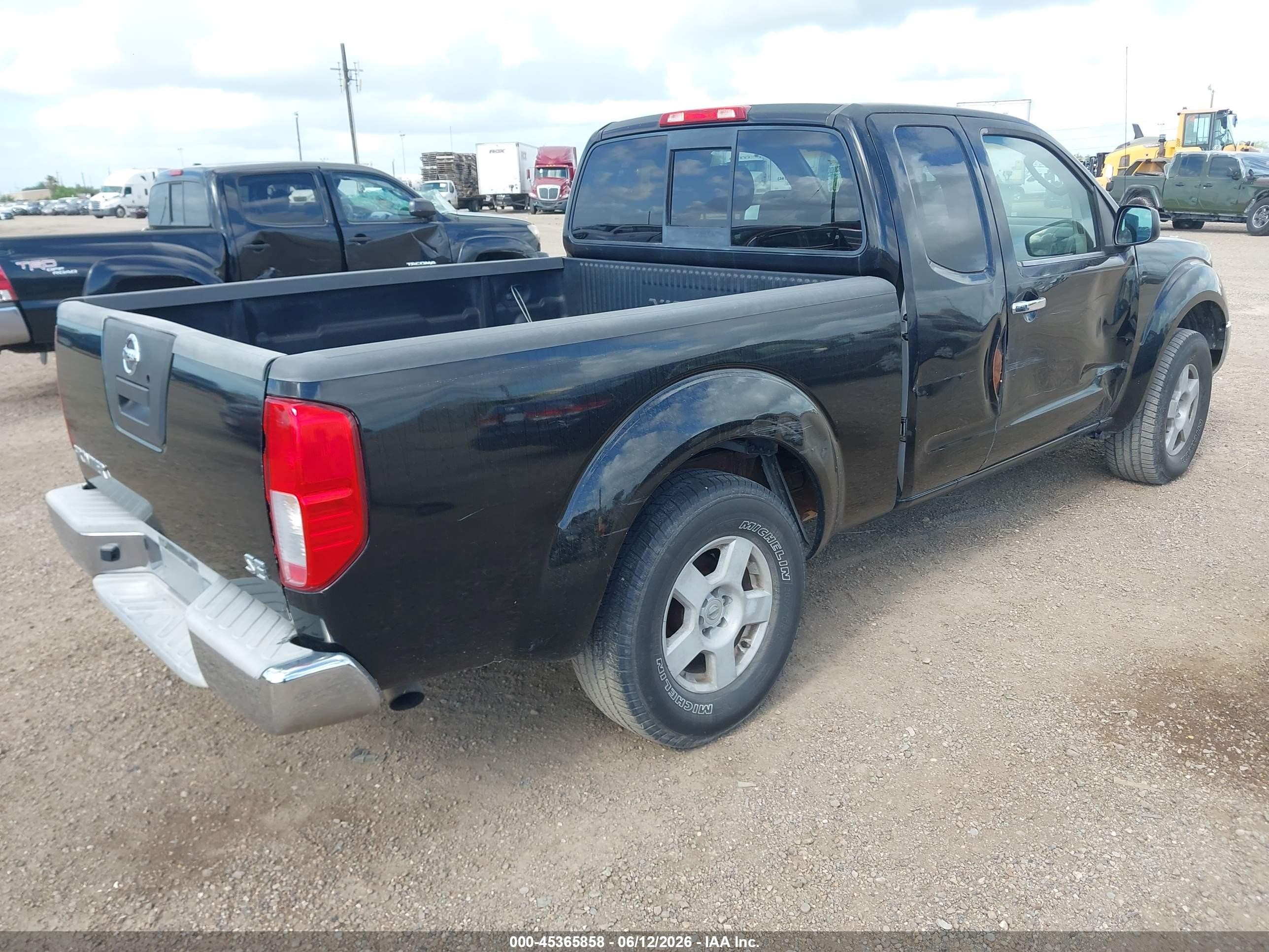 2005 Nissan Frontier 2wd Se Черный vin: 1N6AD06U95C458352