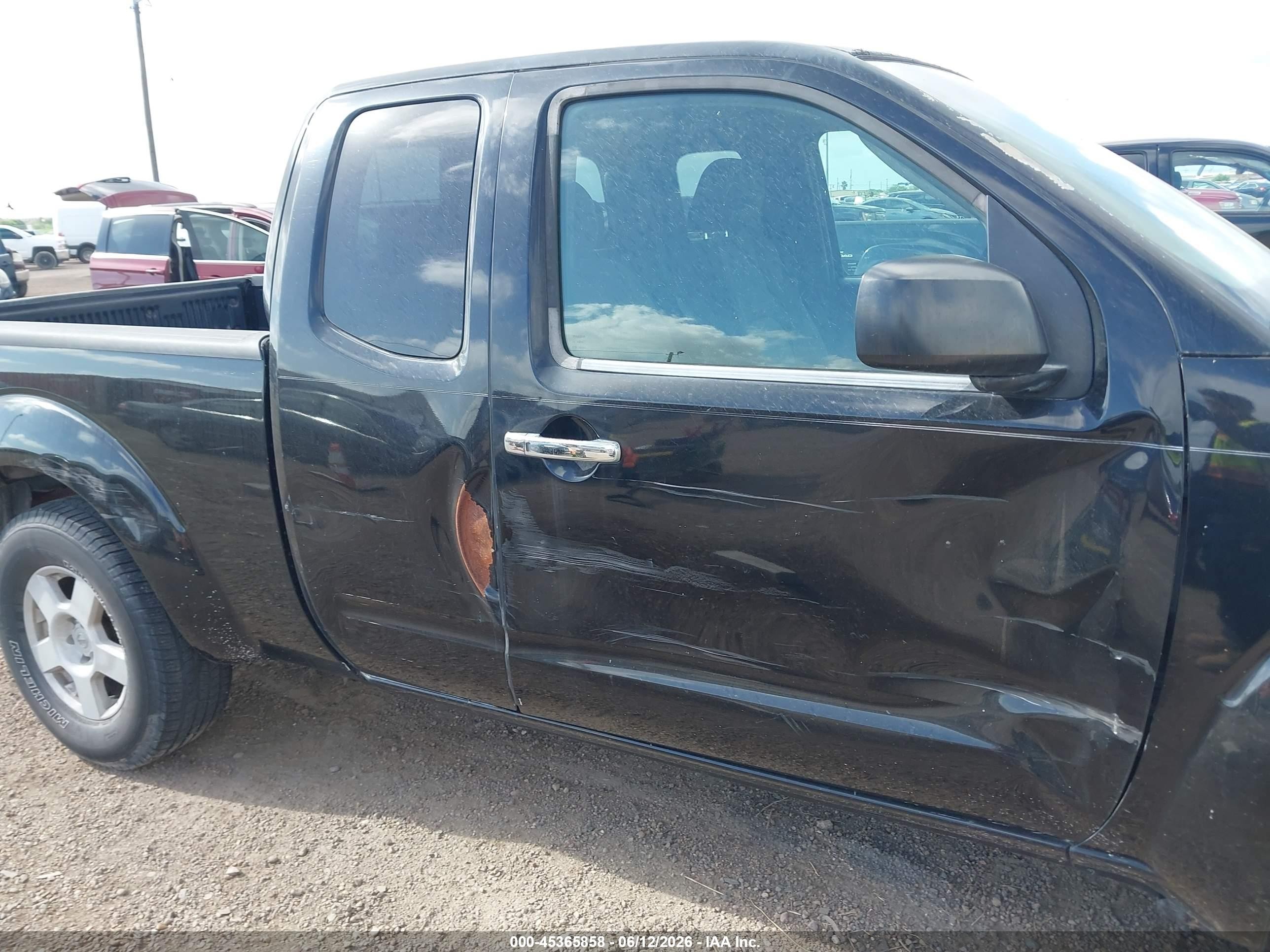 2005 Nissan Frontier 2wd Se Черный vin: 1N6AD06U95C458352