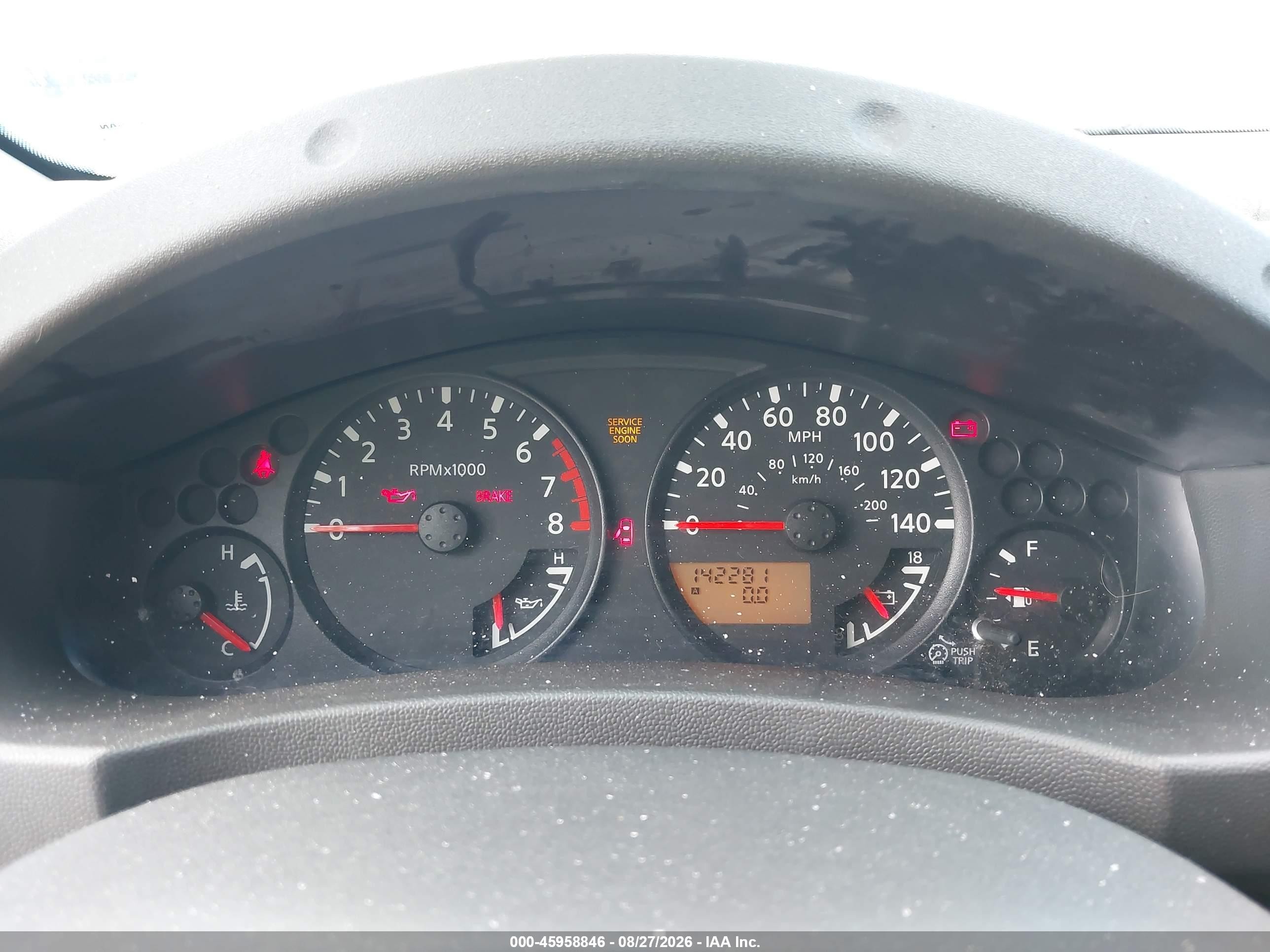 2006 Nissan Frontier Se Silver vin: 1N6AD06U96C447613