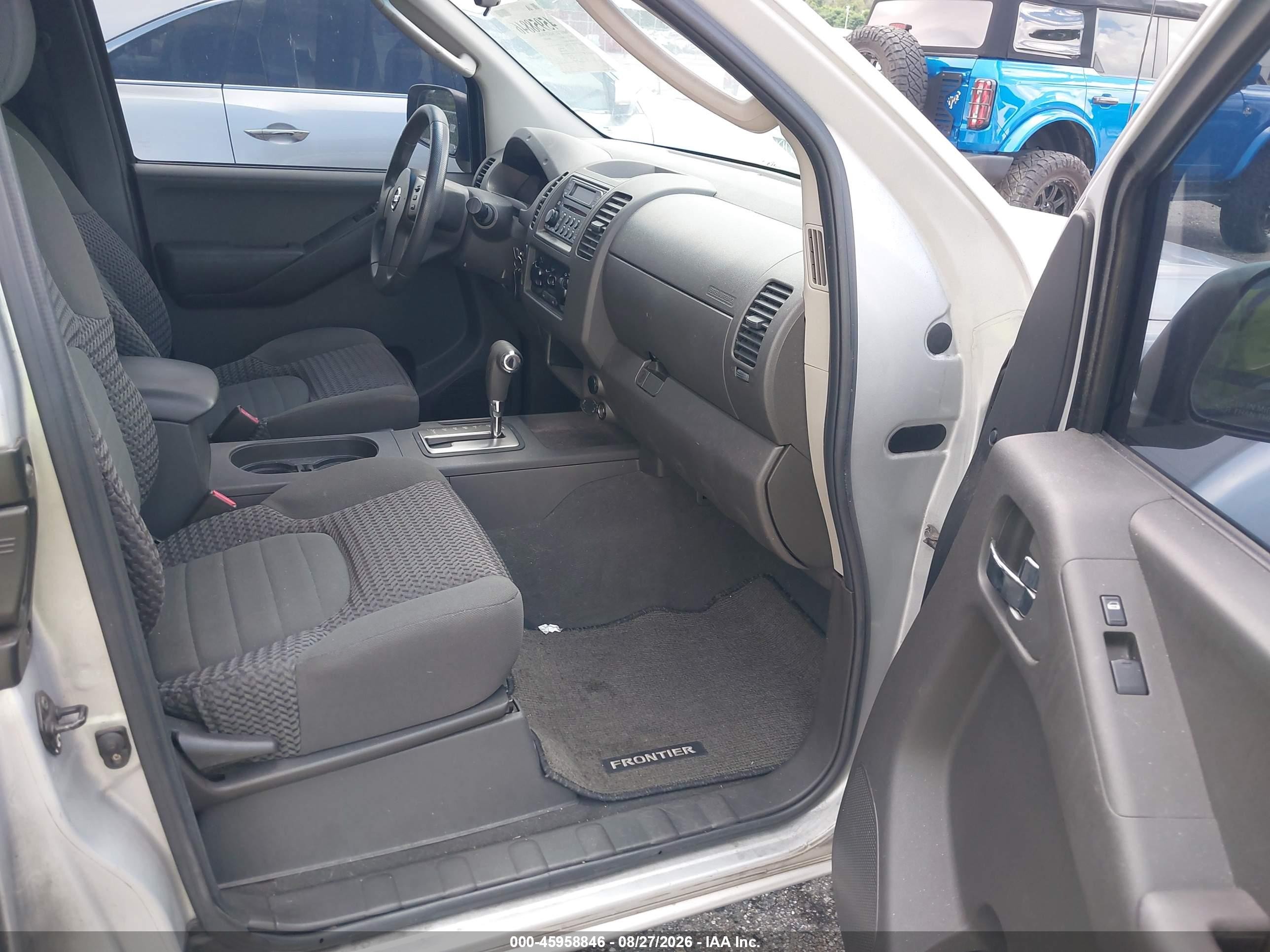 2006 Nissan Frontier Se Silver vin: 1N6AD06U96C447613