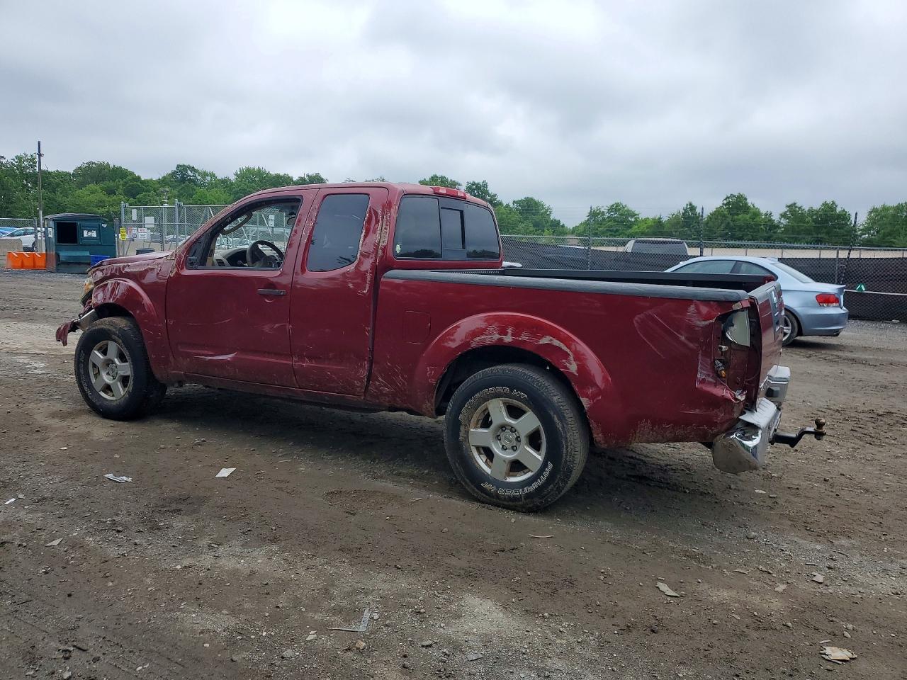 2006 Nissan Frontier Se Red vin: 1N6AD06U96C468218