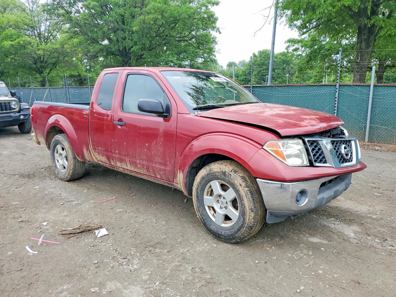 2006 Nissan Frontier Se Red vin: 1N6AD06U96C468218