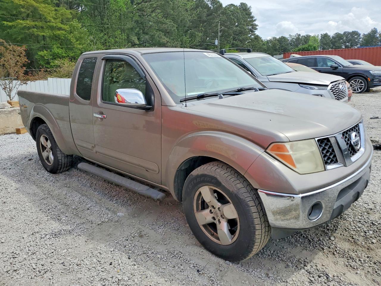 2007 Nissan Frontier Gray vin: 1N6AD06U97C457415