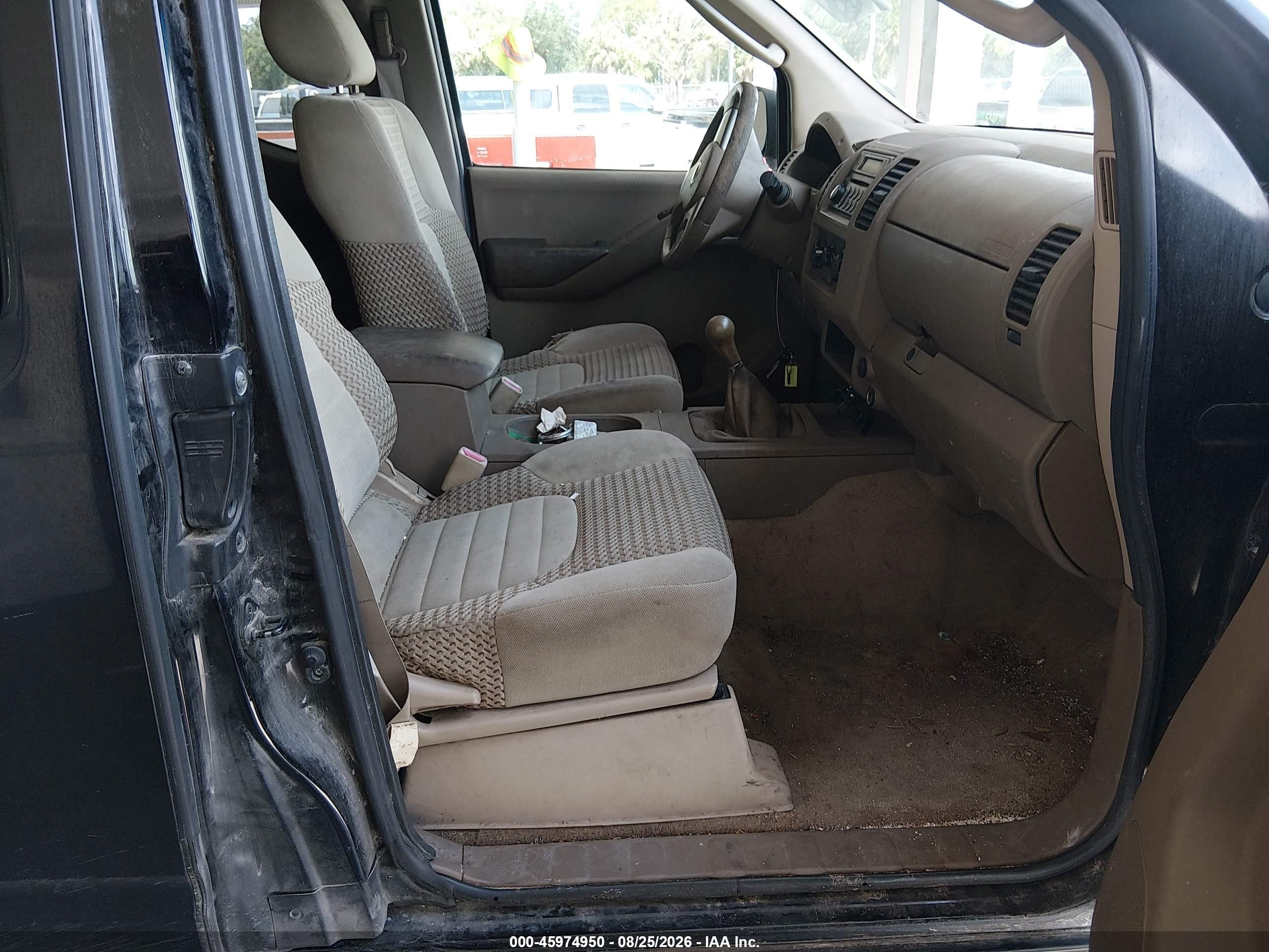 2007 Nissan Frontier Se Black vin: 1N6AD06UX7C447153