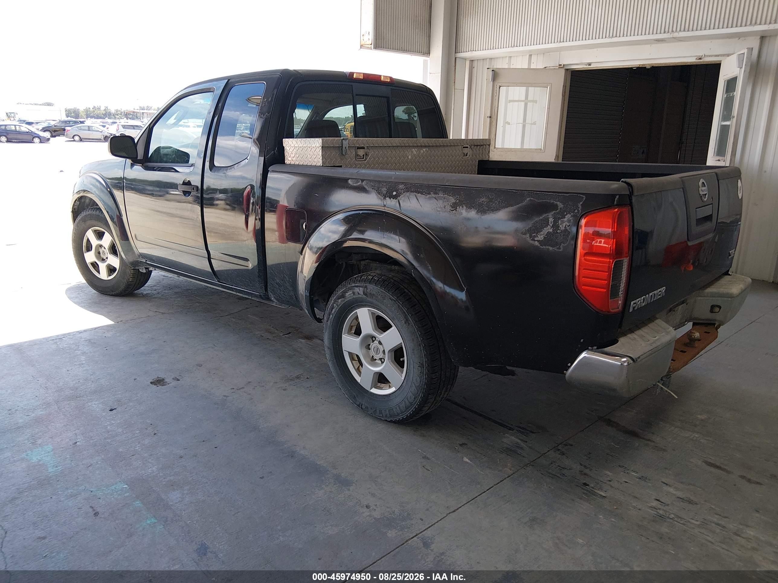2007 Nissan Frontier Se Black vin: 1N6AD06UX7C447153