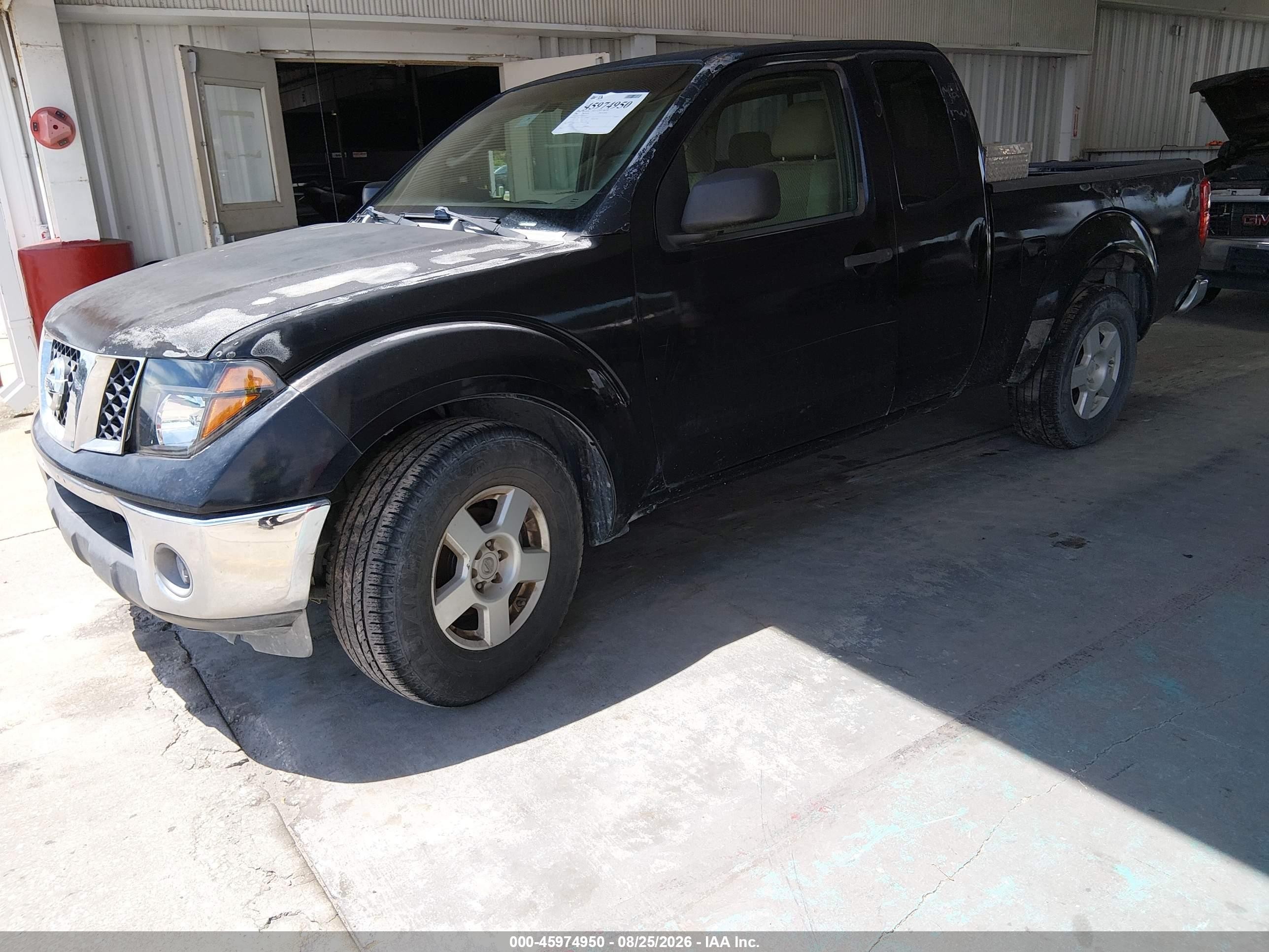 2007 Nissan Frontier Se Black vin: 1N6AD06UX7C447153