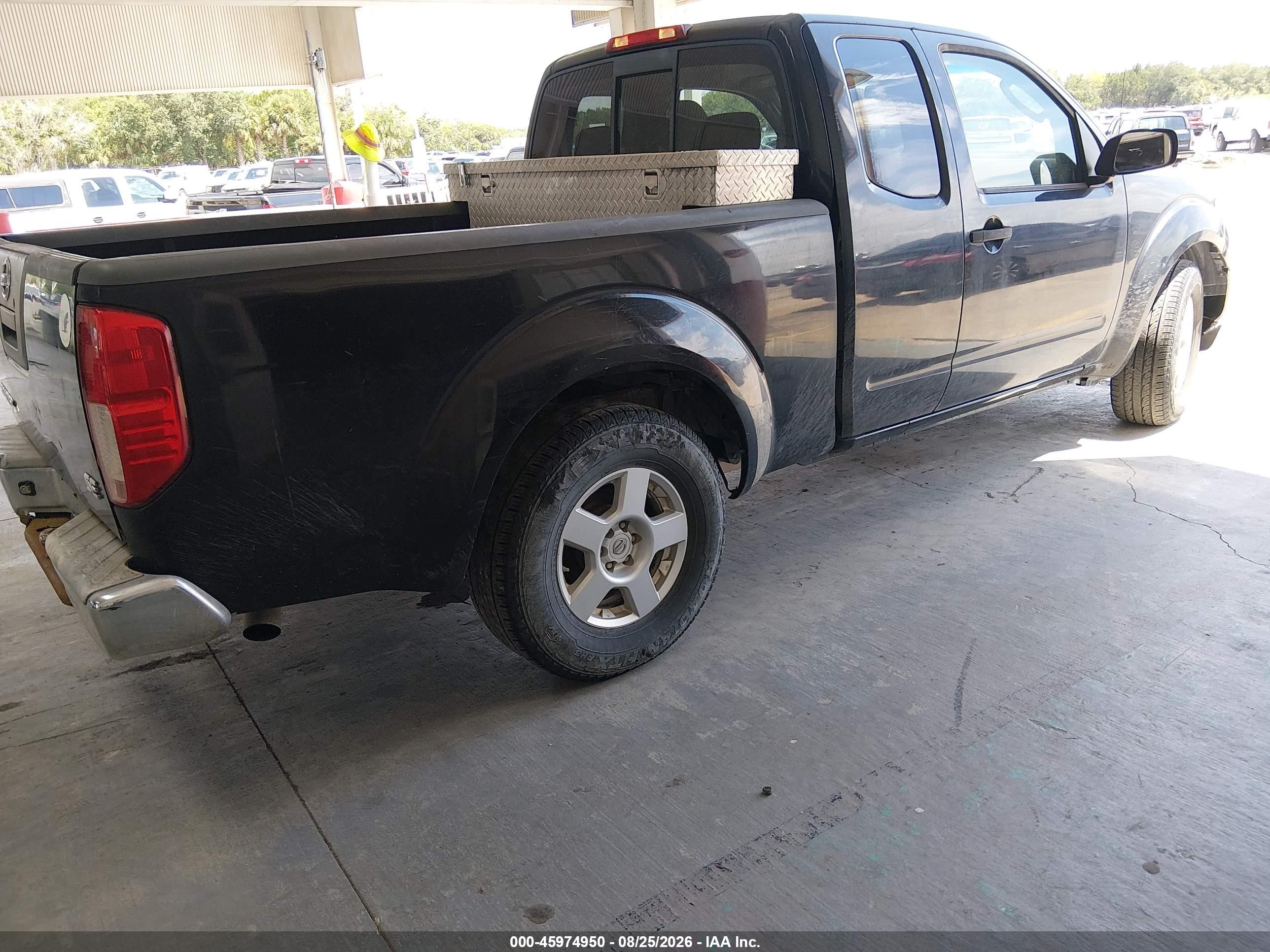 2007 Nissan Frontier Se Black vin: 1N6AD06UX7C447153