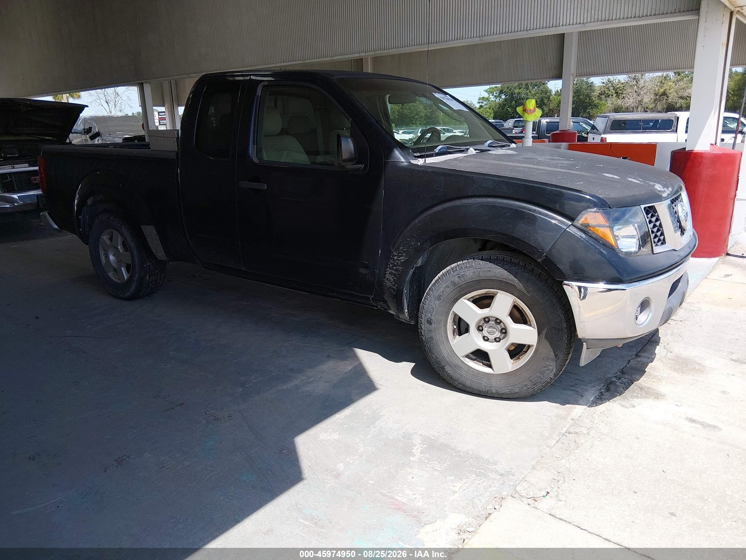 2007 Nissan Frontier Se Black vin: 1N6AD06UX7C447153