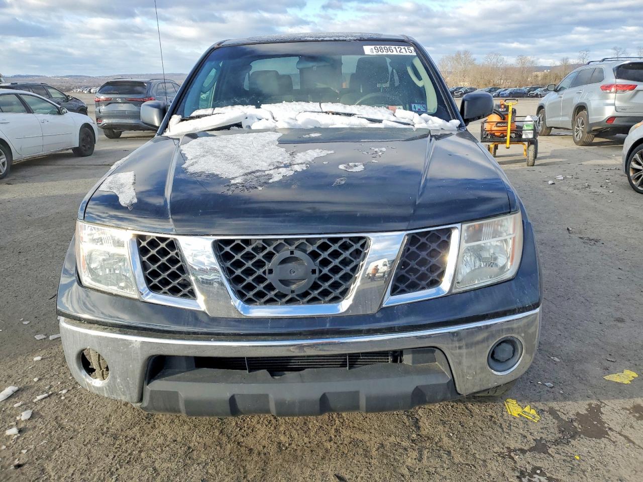 2007 Nissan Frontier Черный vin: 1N6AD06W07C447776
