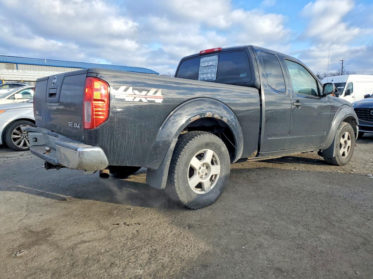 2007 Nissan Frontier Черный vin: 1N6AD06W07C447776