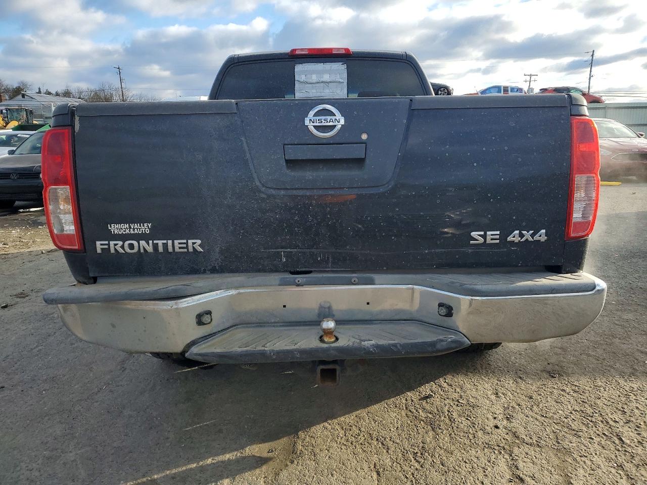 2007 Nissan Frontier Черный vin: 1N6AD06W07C447776