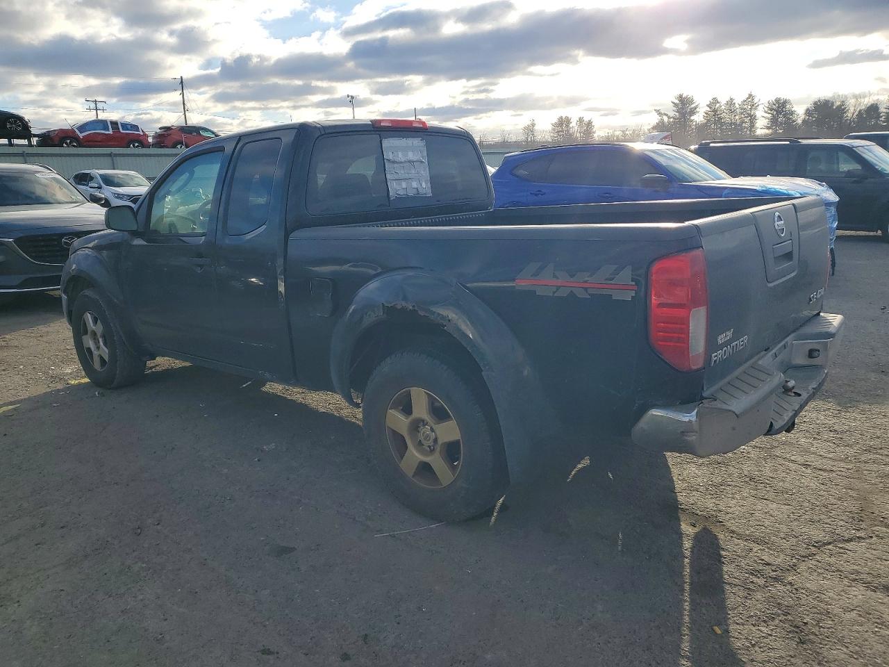 2007 Nissan Frontier Черный vin: 1N6AD06W07C447776