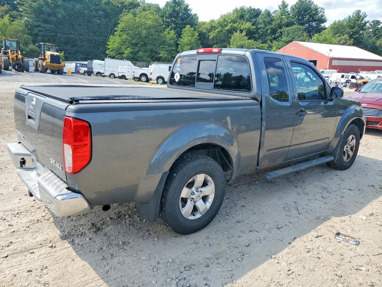 2009 Nissan Frontier Se V6 Gray vin: 1N6AD06W09C419088