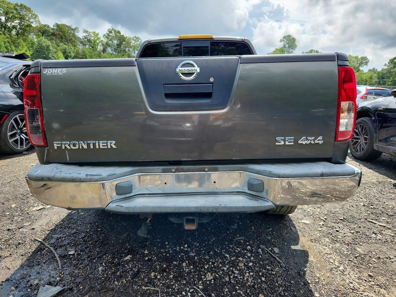2005 Nissan Frontier Se Gray vin: 1N6AD06W15C460212