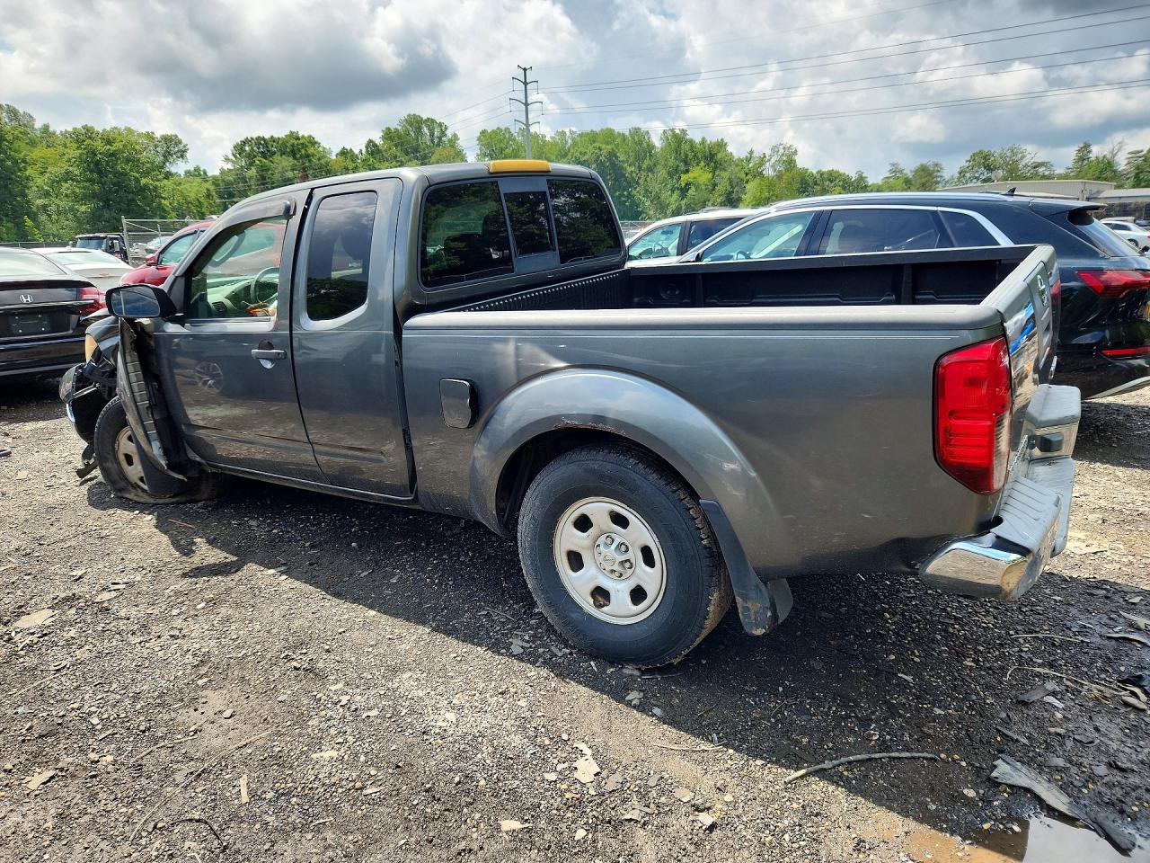 2005 Nissan Frontier Se Gray vin: 1N6AD06W15C460212