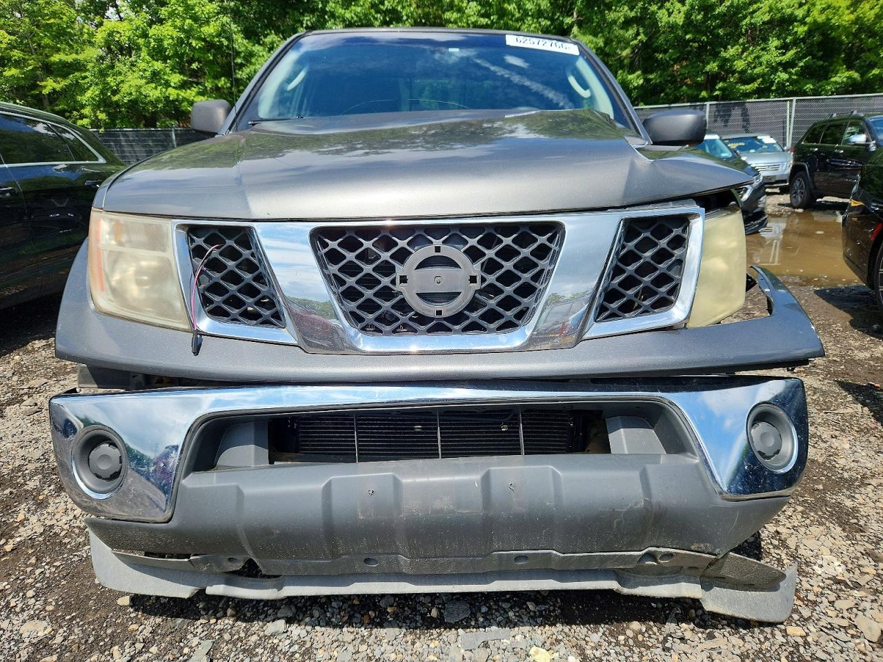 2005 Nissan Frontier Se Gray vin: 1N6AD06W15C460212