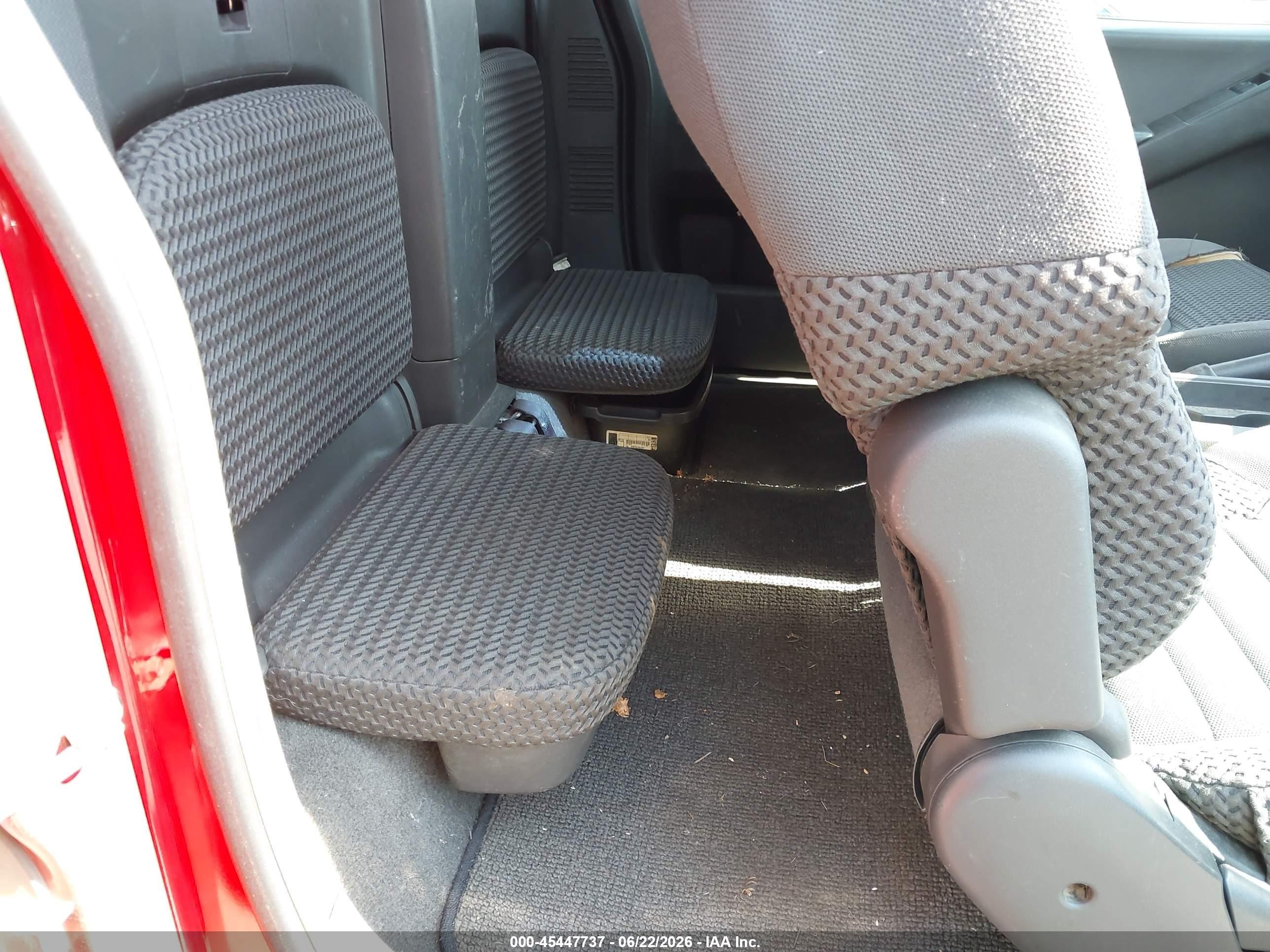 2005 Nissan Frontier 4wd Se Red vin: 1N6AD06W15C462512