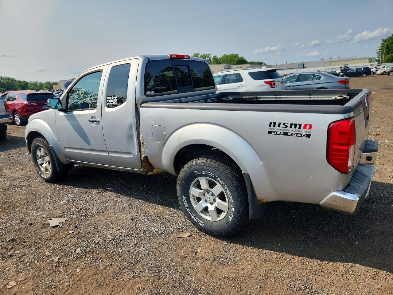 2005 Nissan Frontier Se Silver vin: 1N6AD06W25C442396