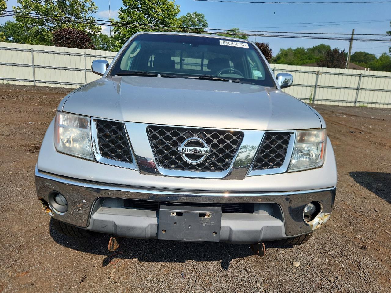 2005 Nissan Frontier Se Silver vin: 1N6AD06W25C442396