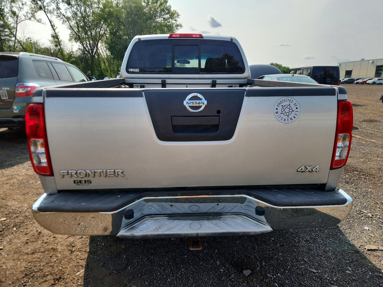 2005 Nissan Frontier Se Silver vin: 1N6AD06W25C442396