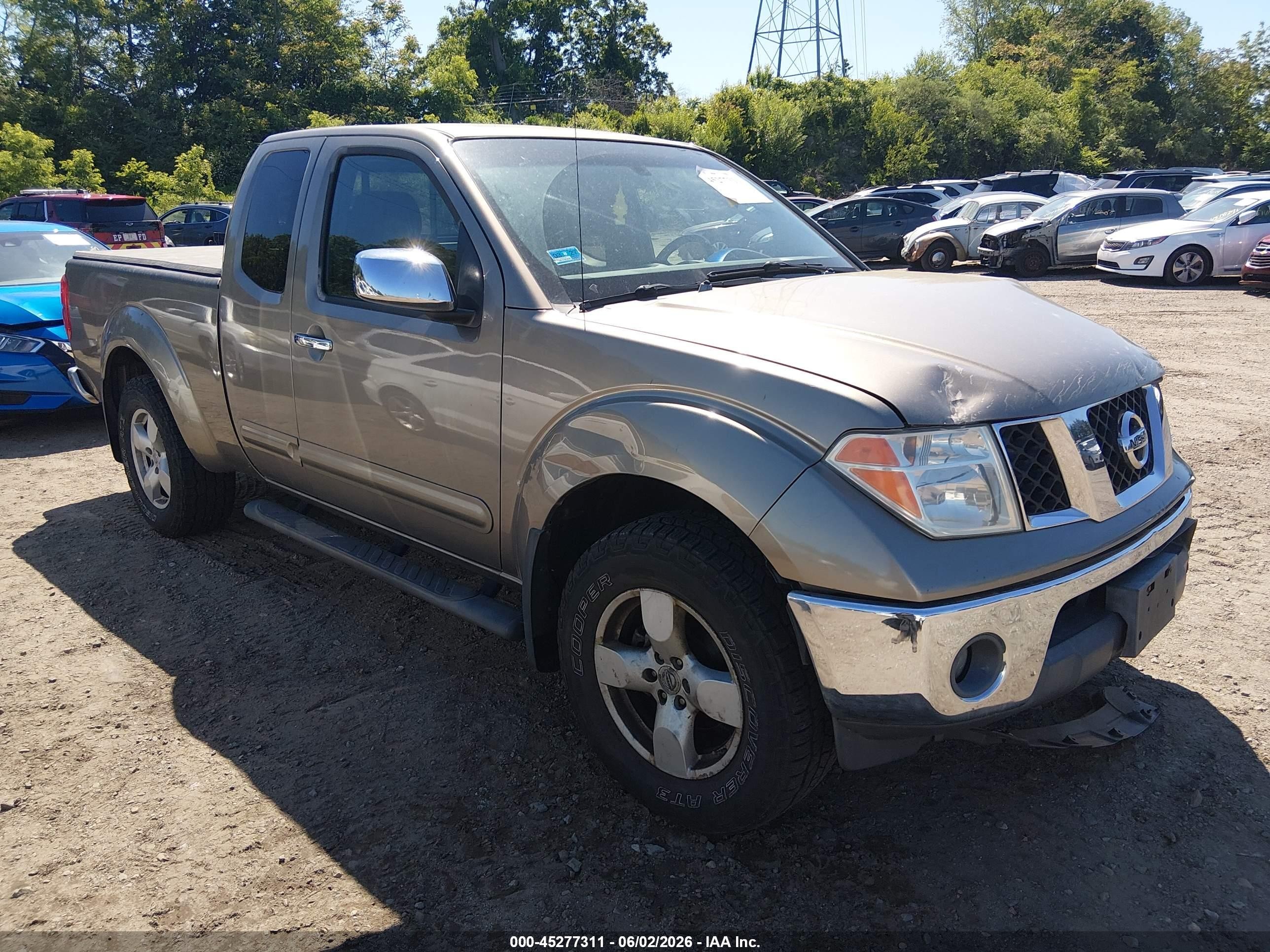 2006 Nissan Frontier Le Beige vin: 1N6AD06W26C406600