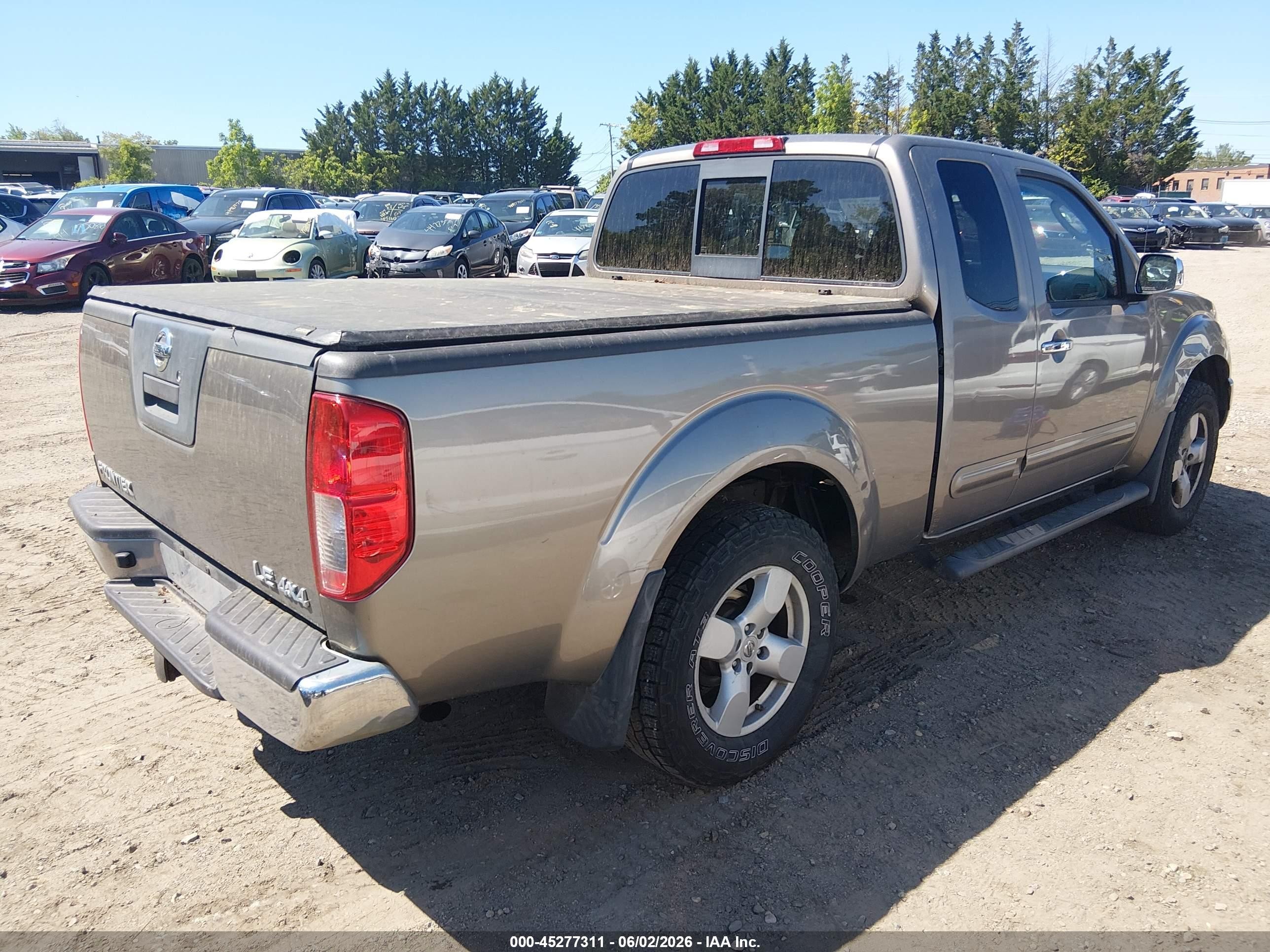 2006 Nissan Frontier Le Beige vin: 1N6AD06W26C406600
