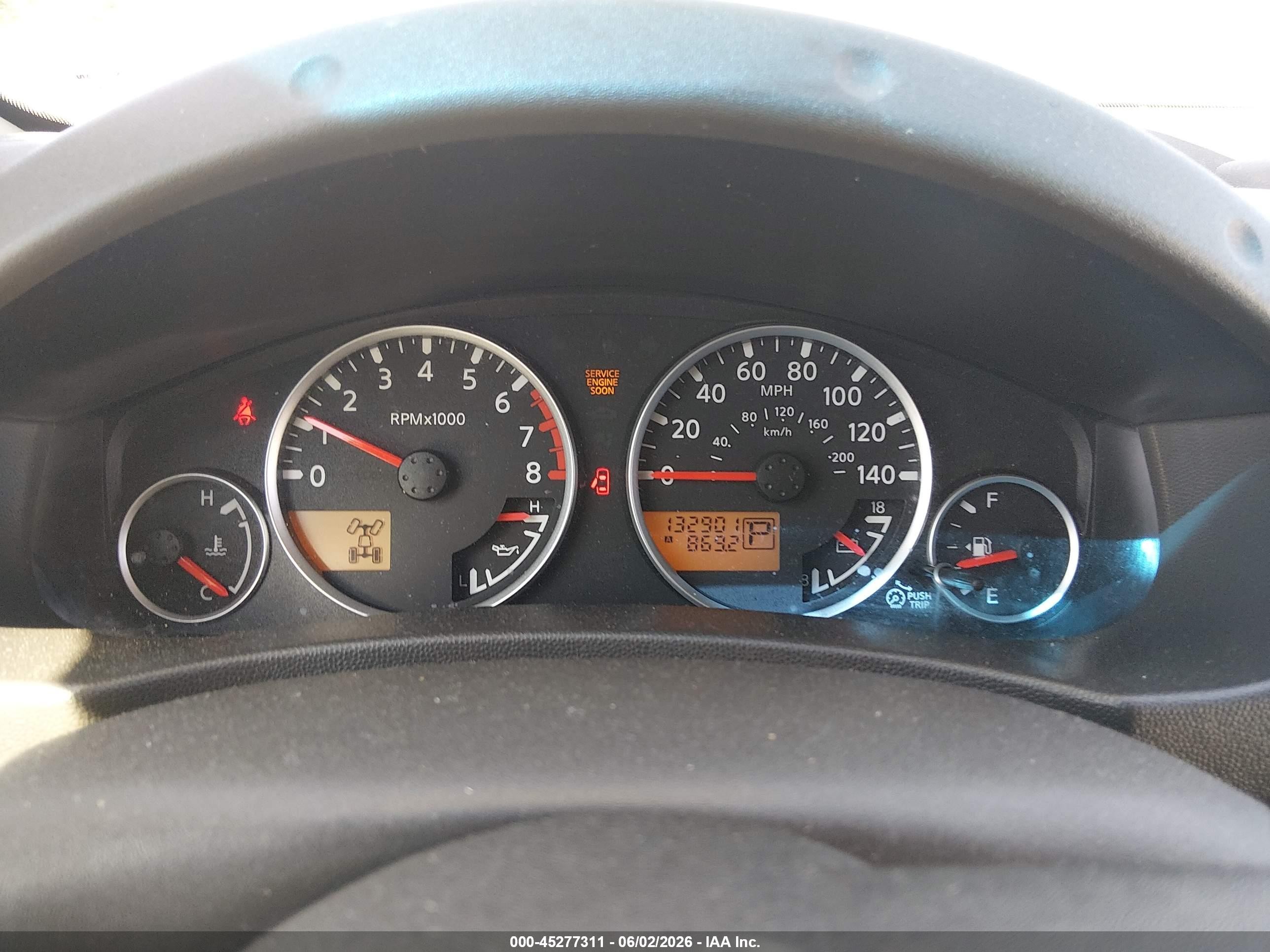 2006 Nissan Frontier Le Beige vin: 1N6AD06W26C406600