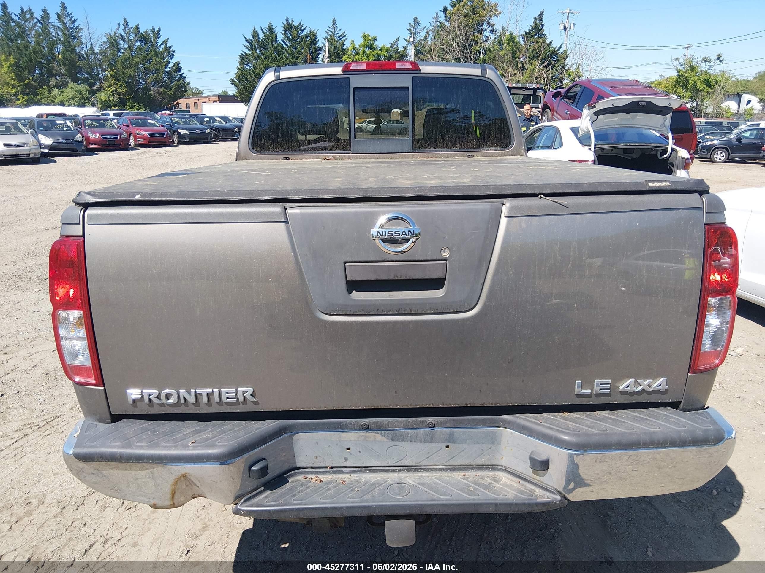 2006 Nissan Frontier Le Beige vin: 1N6AD06W26C406600